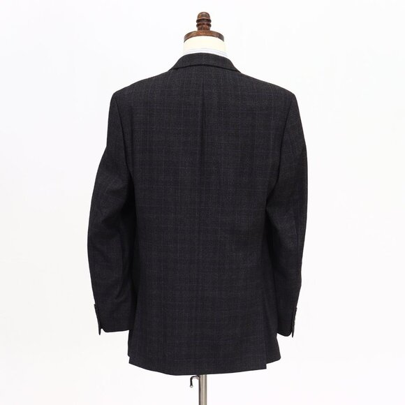 Calvin Klein 42L Gray Check 2-Button Sport Coat Blazer Jacket V099 - Picture 7 of 11